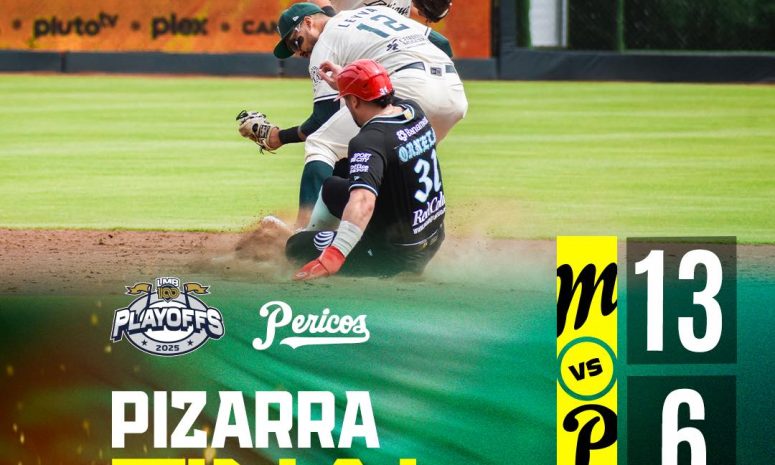 Diablos Rojos derrotan a Pericos; van rumbo a la Zona Sur de la LMB