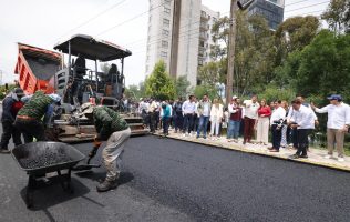 Armenta supervisa la recta a Cholula