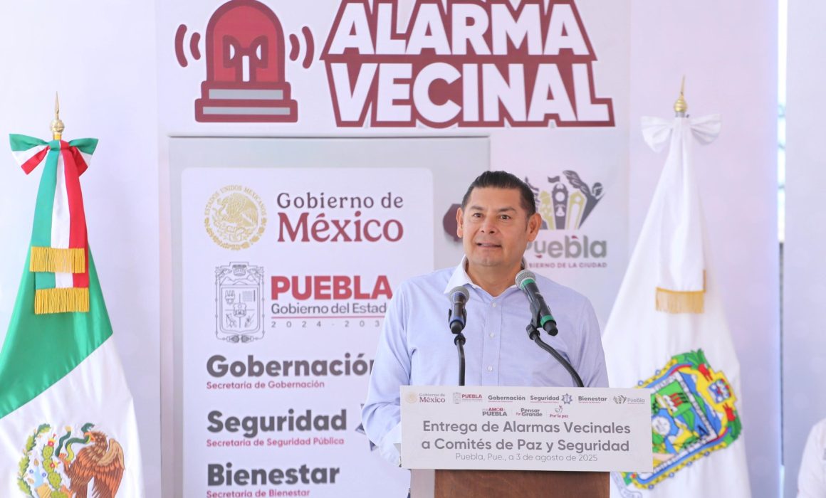 Instalarán más de 3 mil alarmas vecinales en la ciudad de Puebla