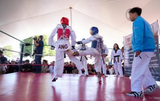 El gobernador Alejandro Armenta y la secretaria Gabriela Sánchez encabezan jornada deportiva en la junta auxiliar Romero Vargas, Puebla.