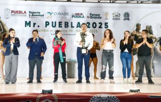 Gabriela Sánchez Saavedra confirmó que Puebla será sede del Míster México 2026 en físico constructivismo.