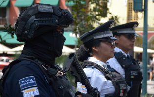 Elementos de la SSC desplegarán operativo especial por las celebraciones patrias en Puebla.