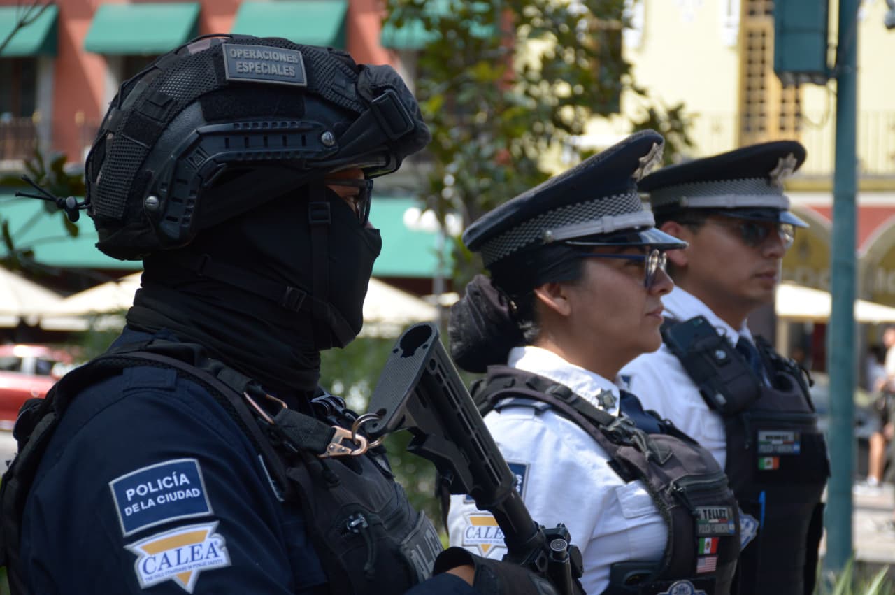 Elementos de la SSC desplegarán operativo especial por las celebraciones patrias en Puebla.