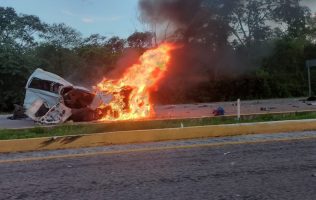 Accidente en la carretera Mérida-Campeche deja 15 personas fallecidas