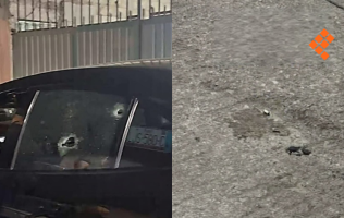 Hombre baleado en Juan Galindo