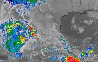 Tormenta tropical Raymond en México