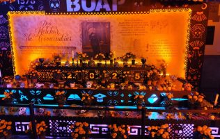 Corredor de Ofrendas Puebla 2025