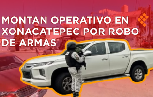 Robo de armas Guardia Nacional Puebla