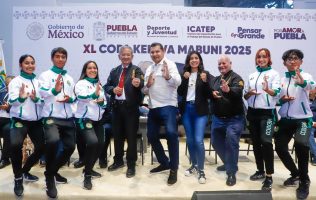 Ceremonia inaugural de la Copa Kenwa Mabuni 2025 en Puebla