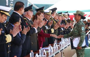 Claudia Sheinbaum en el 113 aniversario del Ejército Mexicano en Oriental, Puebla