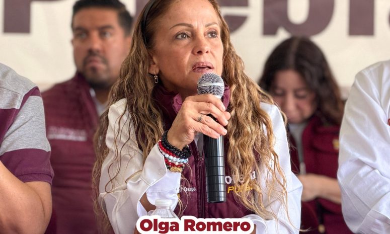 Olga Romero deja dirigencia de Morena Puebla para buscar alcaldía en Tehuacán