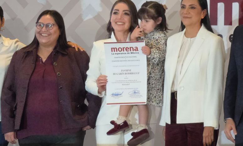 Designa Morena a Jasmine Bugarín coordinadora de la 4T en Nayarit