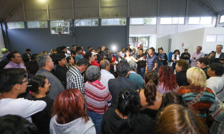 Fortalecen diálogo con asambleas sobre el Transporte por Cable en Puebla