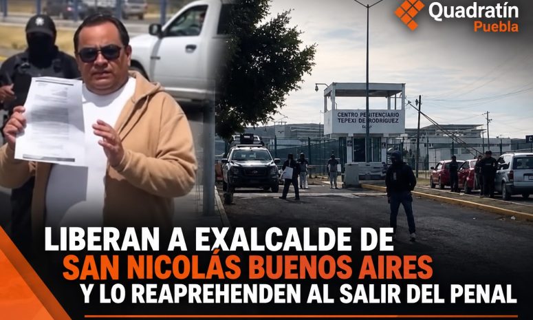 Liberan a exalcalde de San Nicolás Buenos Aires y lo reaprehenden