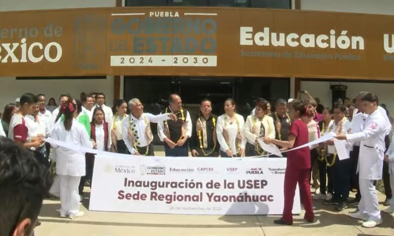 Yaonáhuac estrena sede de la USEP; destinan 70.6 mdp en primera etapa