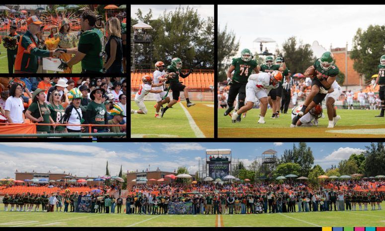 Vencen Aztecas UDLAP 28-8 a Leones de la Anáhuac Cancún en la ONEFA