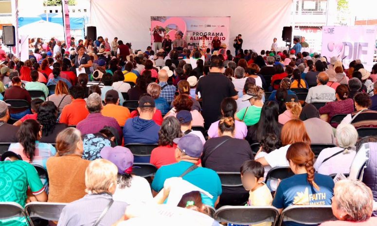 Entrega SEDIF más de 4 mil apoyos alimentarios a familias de Cuautlancingo
