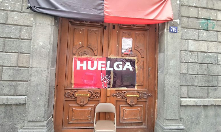Casi un año de la huelga en el Monte de Piedad en Puebla