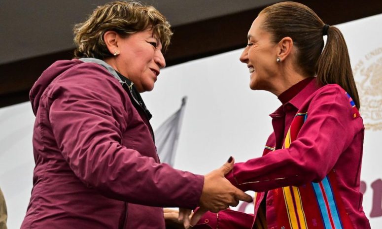 Coordinan Claudia Sheinbaum y Delfina Gómez acciones de salud en Metepec