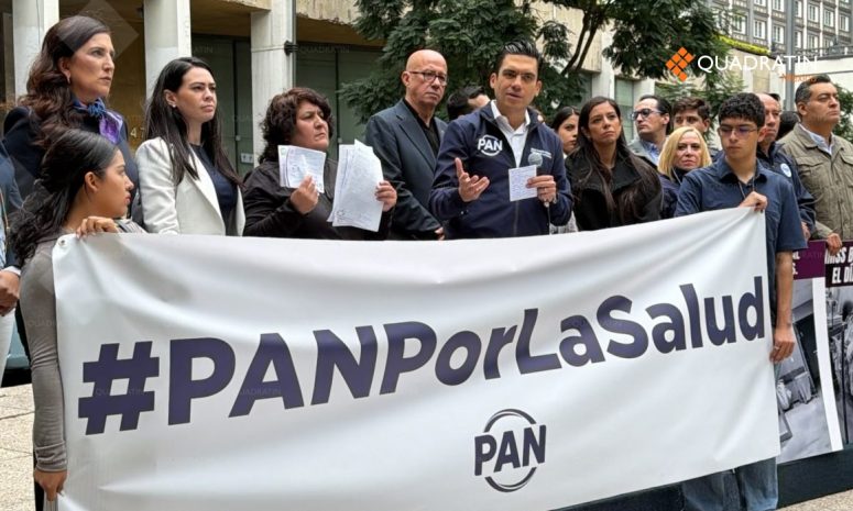Echan a panistas de plantón del IMSS