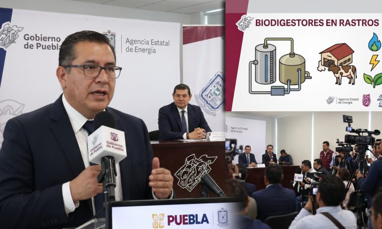 Puebla probará biodigestores en rastros para tratar desechos y generar energía