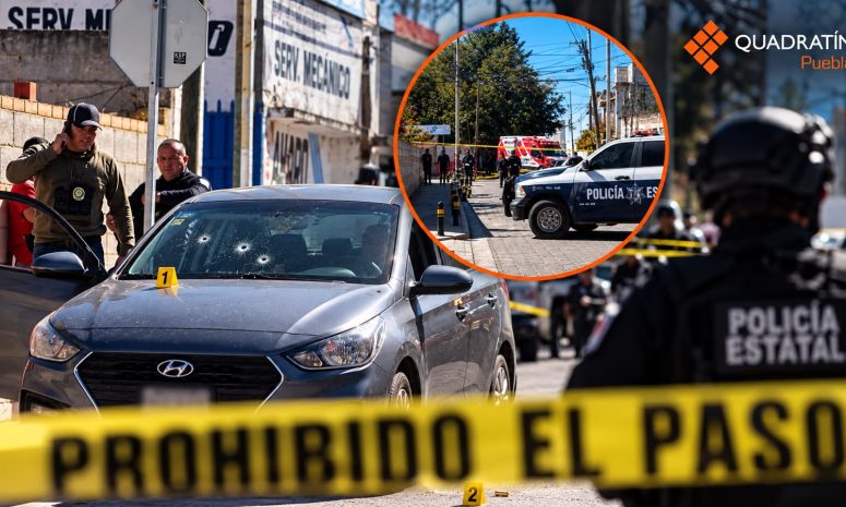 Ejecutan a ministerial de la FGE en Tehuacán; investigaba robo de vehículos