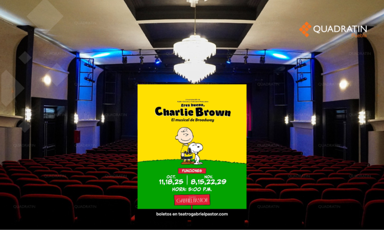 Lleva Teatro Gabriel Pastor talento poblano a escena con musical de Charlie Brown