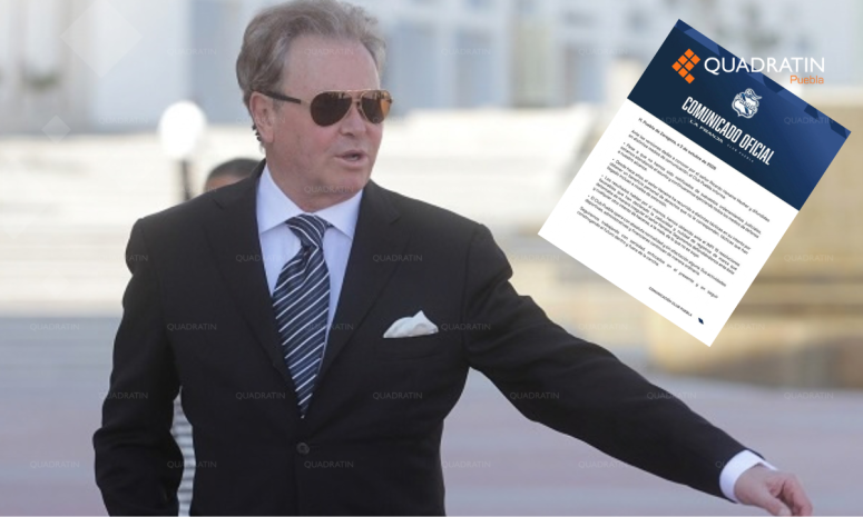 Denuncia Club Puebla extorsión de Ricardo Henaine y alista defensa legal