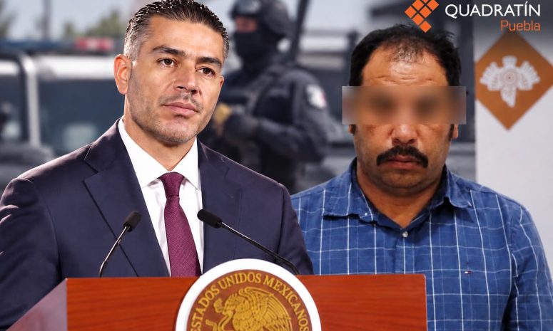 Vincula Harfuch a El Moco con extorsiones, homicidios y secuestros en Puebla