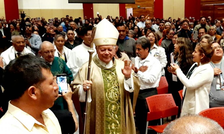 Agradece Víctor Sánchez Espinosa 17 años de servicio pastoral en Puebla