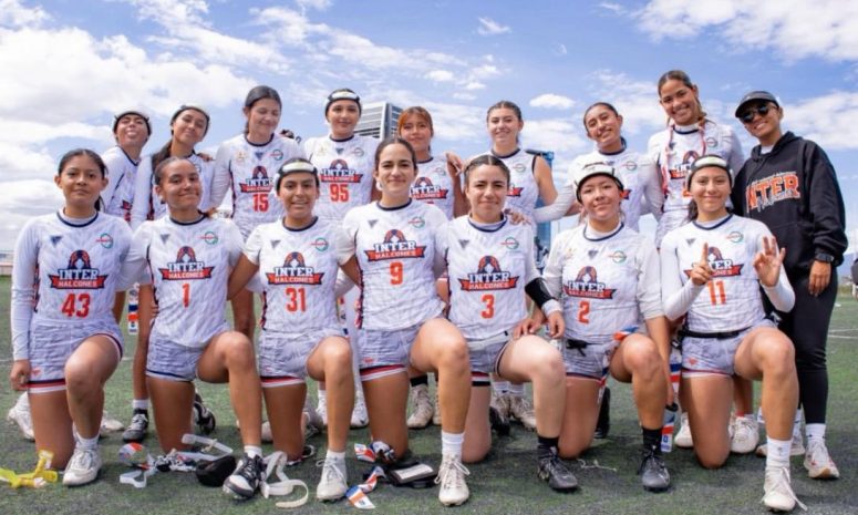 Participan Halconas en Nacional Juvenil B de Flag Football