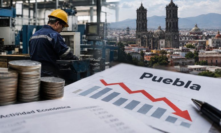 Cae 2.3% actividad económica de Puebla durante segundo trimestre: INEGI