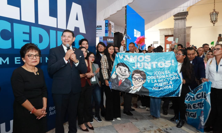 Refrenda Armenta respeto a autonomía y vida interna de la BUAP